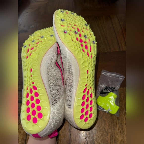 NEW Nike Zoom Superfly Elite 2 Track Spikes White size 12.5 - Picture 10 of 12